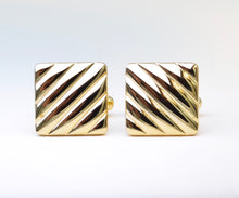 Gold-plated Square Cufflinks